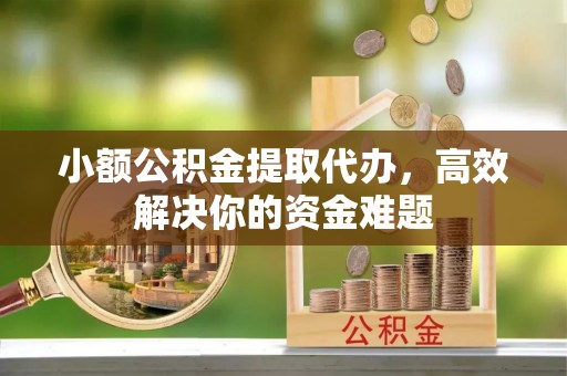 蒲县小额公积金提取代办，高效解决你的资金难题