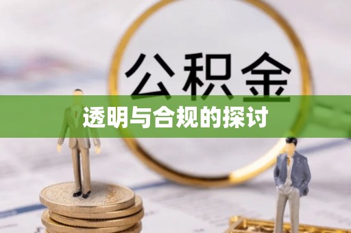 蒲县透明与合规的探讨